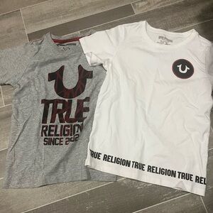 Boys True Religion shirts size 7